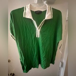 Women’s Jones New York Green Top Shirt Size 2X